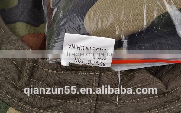 360-degree outdoor jungle hat shawl neck UV sun protectionce neck cap summer camo mesh vented bucket hat