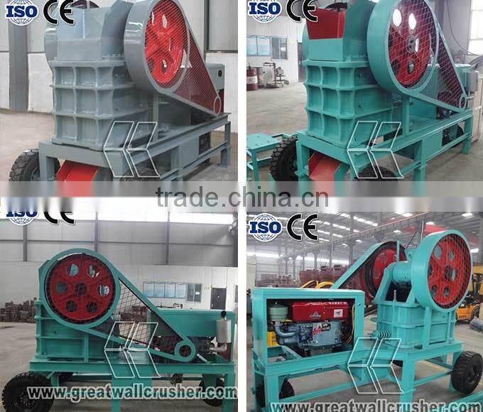 Low Investment Diesel Engine Crusher for Sale in China