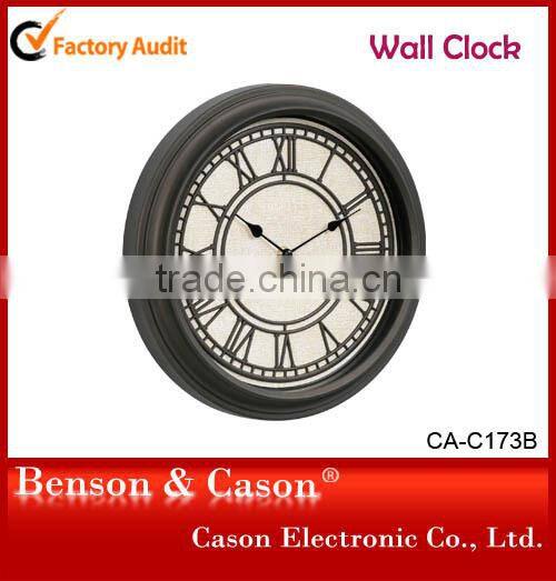 Cason Roman Numerals Wall Art Clock for Home Decoration