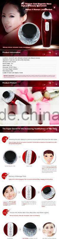 IPL titanium gold magnetic wave high-end beauty instrument BD-CS014