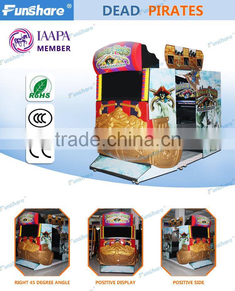 Funshare new coin operated shooting simulator arcade game shooting machine