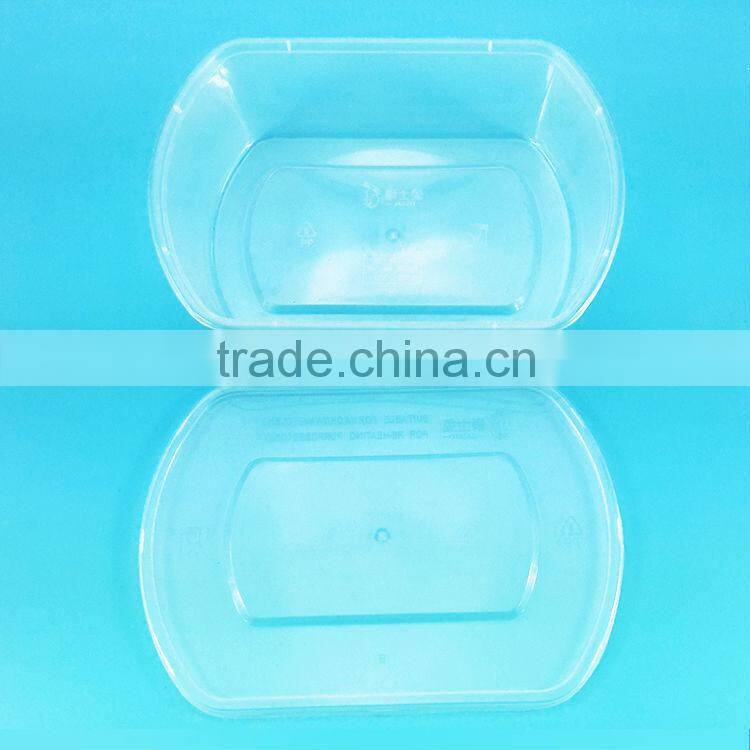 Divide plastic disposable compartment lunch box plastic