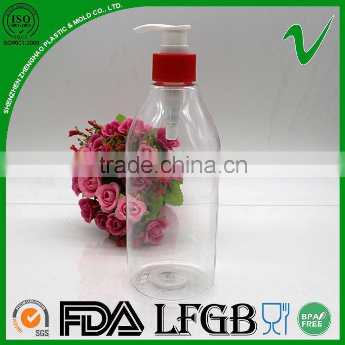 empty shampoo pet 500ml boston round disposable plastic bottle spray