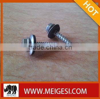 HEX WASHER HEAD SELF-DRELLING SCREW WITH EPDM (DIN7504-K)