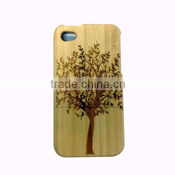 Natural for iphone 5 case bamboo