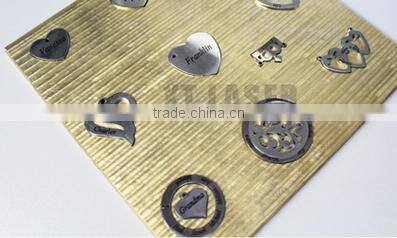 1mm gold silver laser cutting machine | 30W 50W fiber laser marking machine