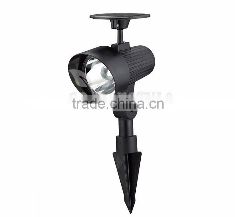 spot led polycrystalline solar panel battery power, outdoor garden light spot lighting, professional solar spot light