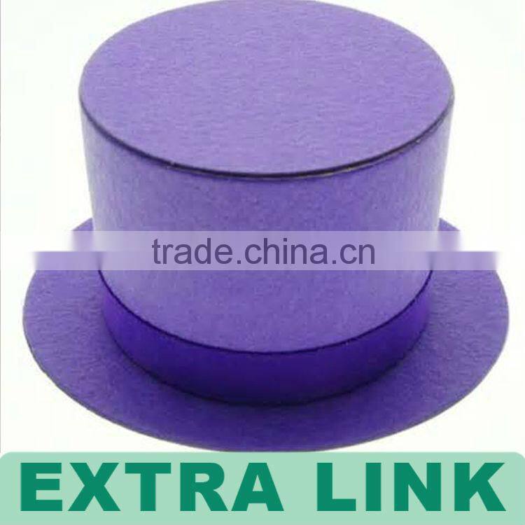 New Design Handmade Recycle Customized round hat boxes with lids