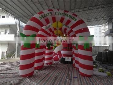 2015 christmas inflatable/inflatable arch/inflatable christmas decorations for sale