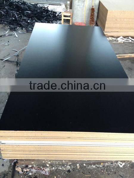 Black melamined mdf board from Linyi