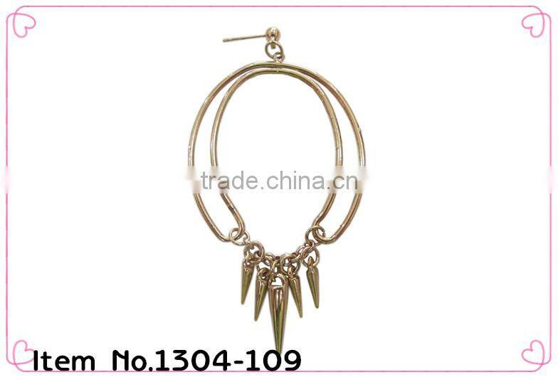 triangle shaped earrings