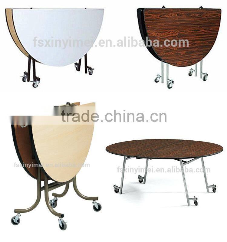 Deluxe Mobile Folding Catering Table