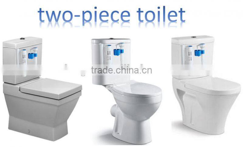 Adjustable dual toilet cistern flash valve