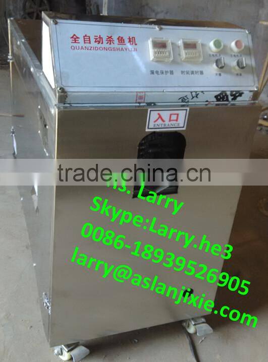 automatic fish scaling machine/fish viscera cleaning machine/fish scaling machine