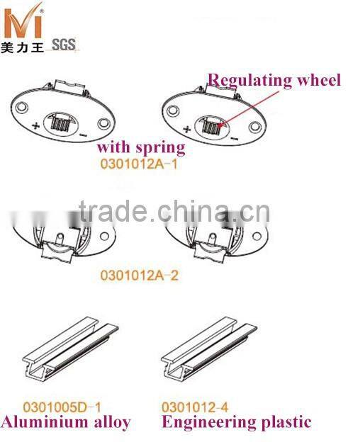 Quality Light-duty Sliding Closet Door Roller Fittings for Sliding Cabinet Door