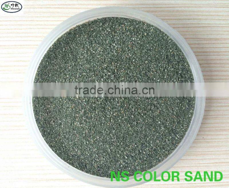 Green Natural Color Sand for Stone Paint