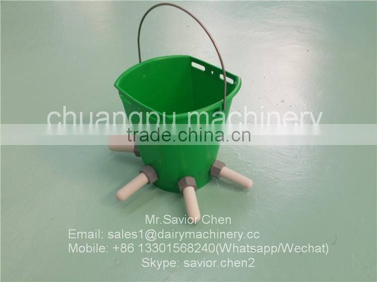 80000ml Capacity Calf Feeding Bucket With 5 Nipples