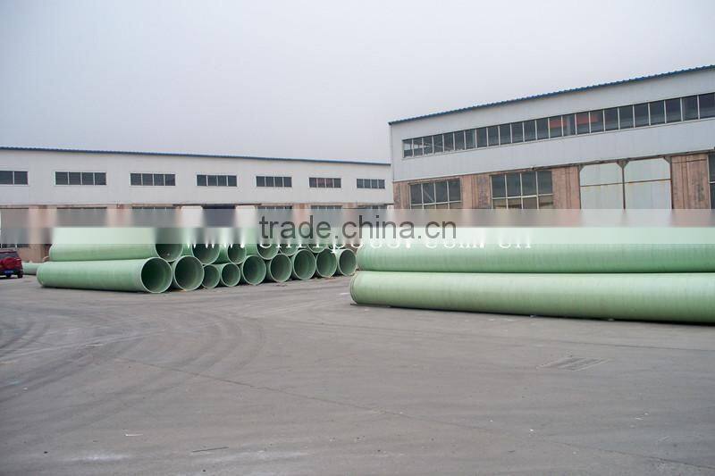 China Factory Hotsale Extruded Glassfiber Pipe/ GRP Pipe/Plastic FRP Pipe
