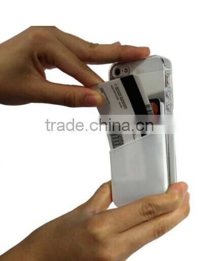 2017 Silicone cell phone wallet credit card case