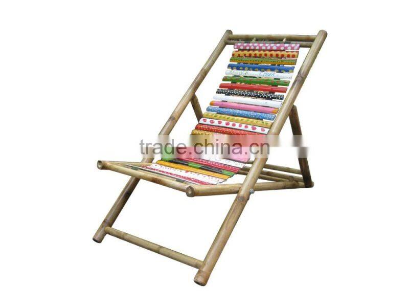 Cheapest price bamboo folding chair, outdoor furniture made in Vietnam