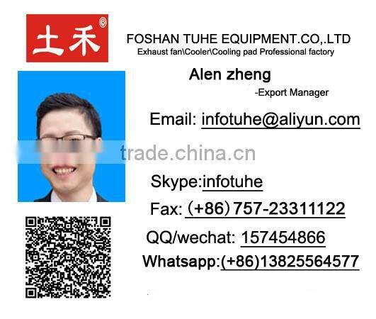 Agriculture machinery equipment top axial motor fan