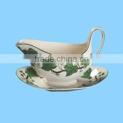ceramic dinnerware supply porcelain serving gravy bowl