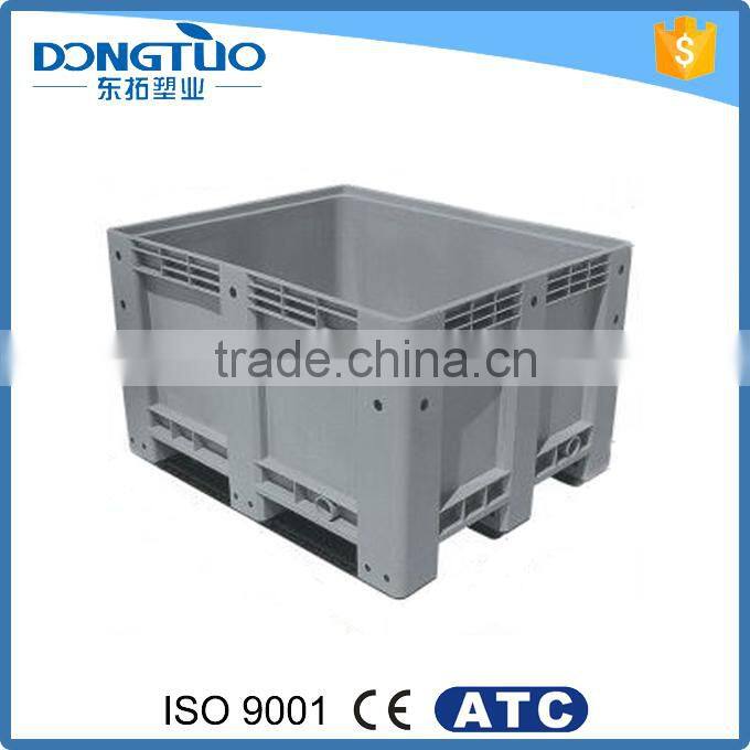 Best price heavy duty plastic pallet crate, mesh pallet box