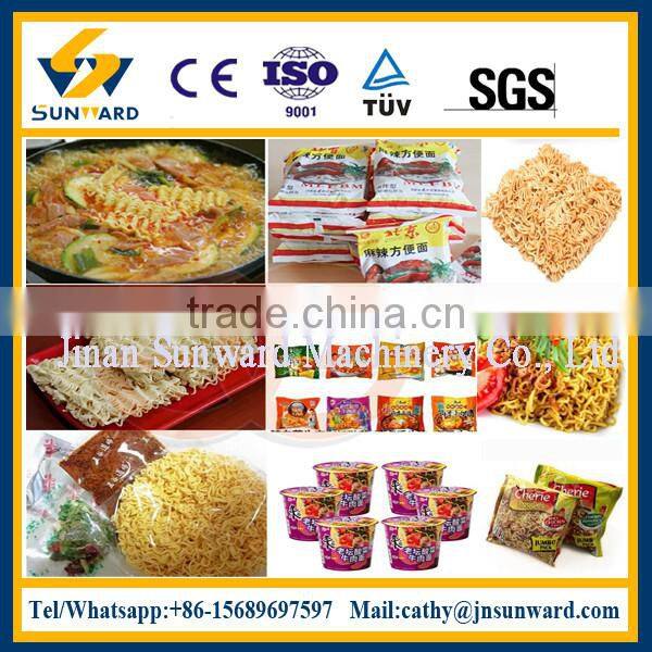 New design instant noodle making machinery / insatnt noodle food making machine