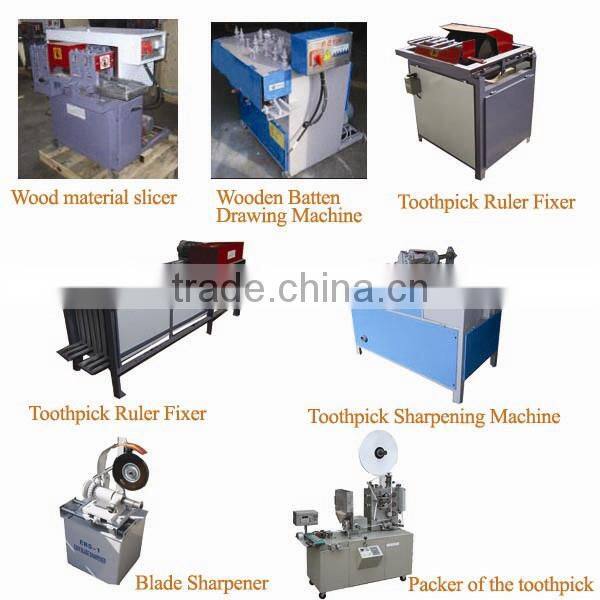 4 Best service Wood Toothpick Machine Line