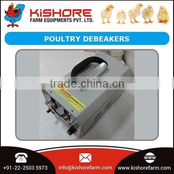 Durable and Useful Poultry Debeaker Machine for Mass Purchase by Indian Manufacturer
