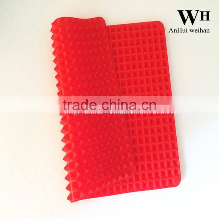 New product kitchen useful soft textile silicone pyramid pan