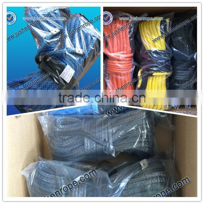 Cheap new coming 1/4'' synthetic winch rope