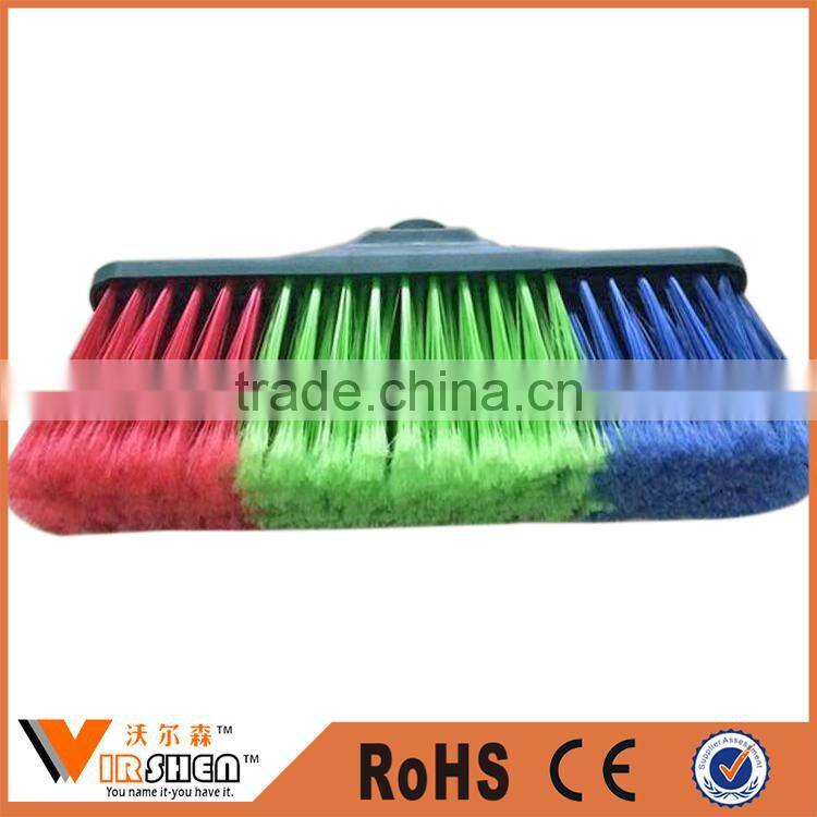 soft plastic brooms / indoor sweeping cleaning brooms brush / floor wooden handle broom