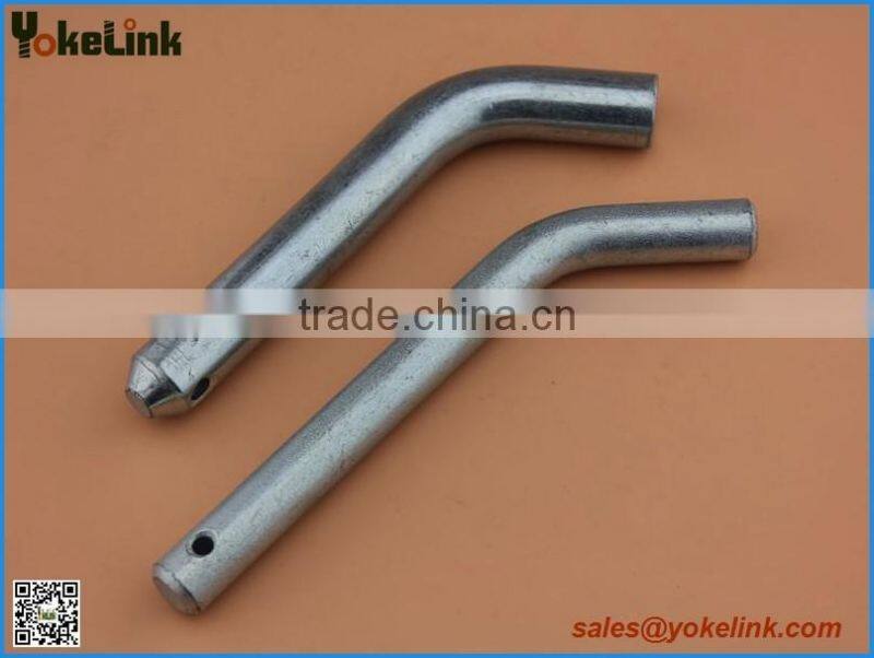 Trailer parts bent pull pin