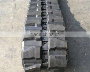Rubber track belt rubber track shoe pads