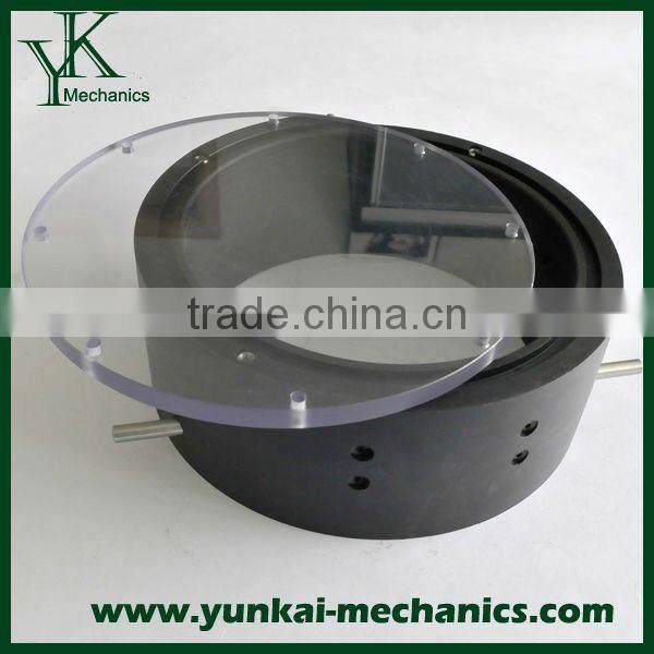 Plastic fabrication parts, Black POM machining parts