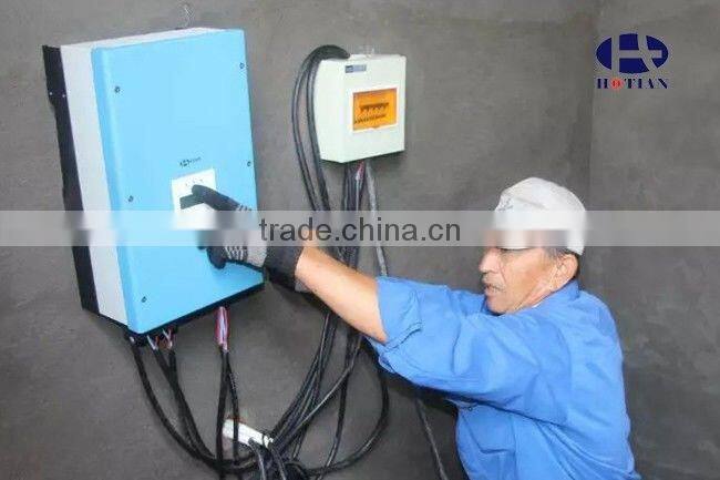 3HP DC/AC Solar Pumping Inverter 3kw~7.5kw, IP65 protection, with Generator or Utility Grid as Complement