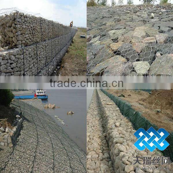High zinc coated hexagonal gabion basket for sale