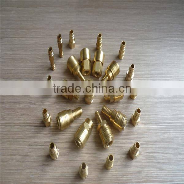 high quality brass material ,3/8"(6mm) hose barb german type plug