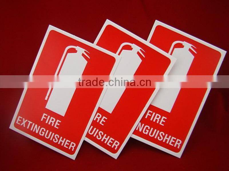 Fire extinguisher signs printable