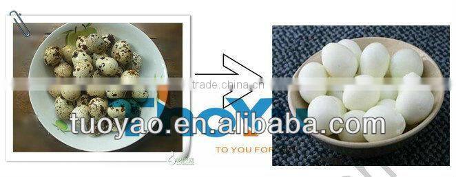 Stainless steel Quail Egg Peel Removing Machine