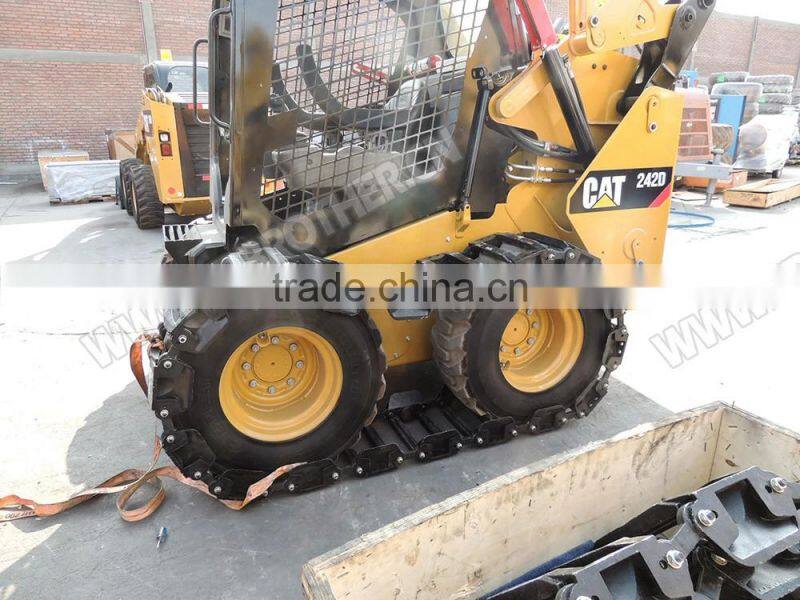 Over The Tire Track Steel Tracks for Skid Steer Loader