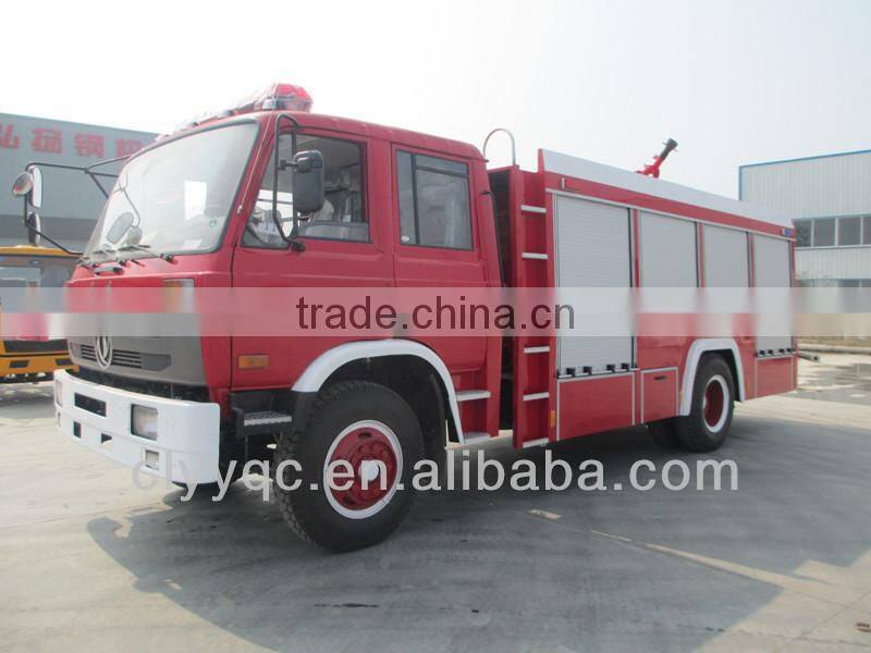 Dongfeng 4X2 fire truck Euro 3 diesel fire truck manufacturers price