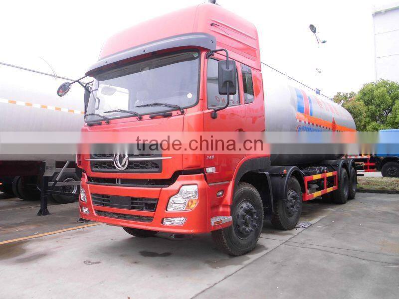 Dongfeng Kingland 8X4 LPG Transportation Truck,lpg delivery truck