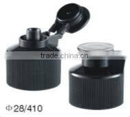 ribbed 28/410 plastic flip top cap bottle cap supply