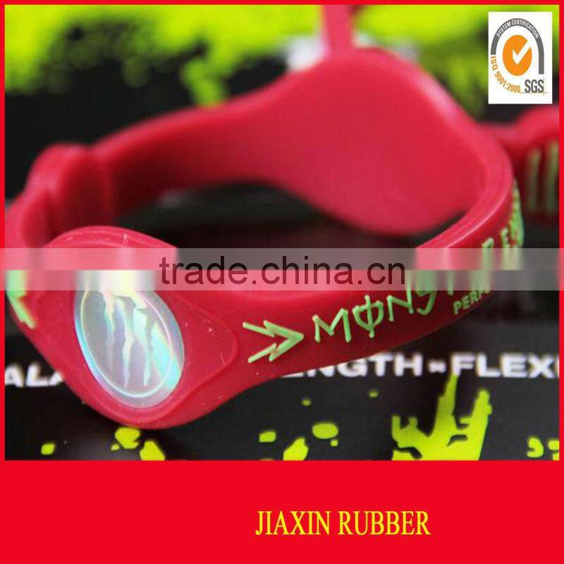 manufacturer dual layer silicone wristband
