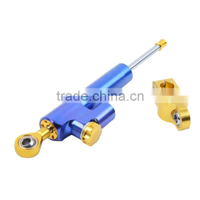 for Universial Motorcycle Adjustable Steering Damper Stabilizer Top Quality Blue