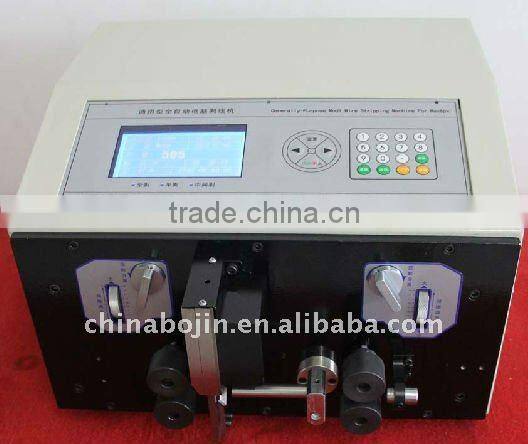 Super quality 90 degree usb cable stripping machine