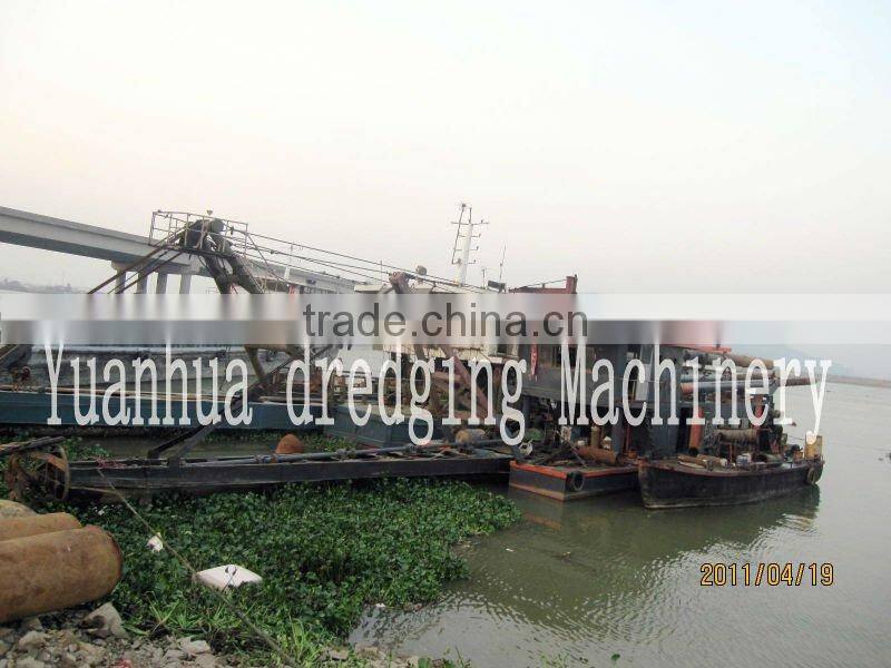 18 inch sand dredger for sale working in the sea