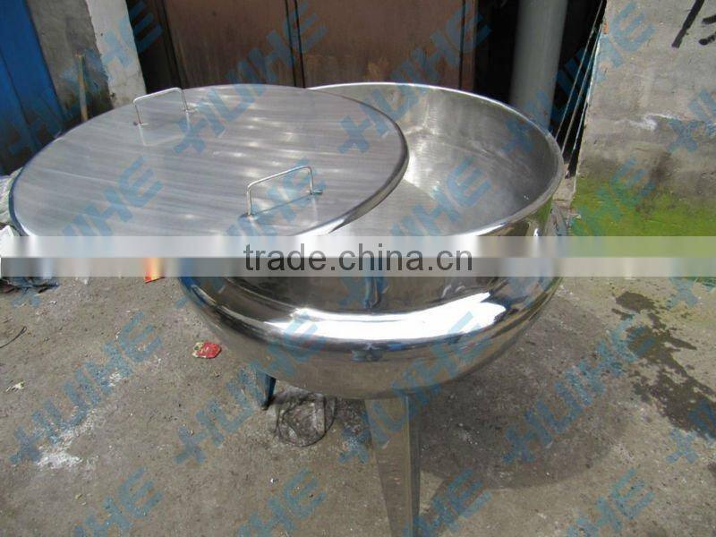 steam heating tomato jacketed cooking pot/kettle/vessel